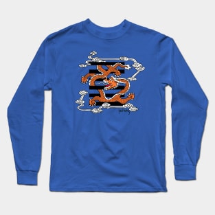 Flying dragon in the sky Long Sleeve T-Shirt